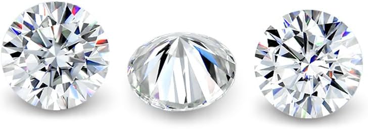 1-8 Carat Round Moissanite Loose Stone,Crafted With A Round Brilliant Cut Diamonds, Boasting Pristine D Color And VVS1 Clarity, Backed By GRA Certification,Suitable For Jewelry Making - Image 8
