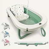 🧳 SE PLIEGA EN SEGUNDOS Y CABE EN CUALQUIER SITIO: ¿Vives en un piso pequeño o viajas mucho? Esta bañera se pliega en un instante y ocupa poquísimo espacio. Llévala donde quieras o guárdala detrás de una puerta. Práctica, ligera y lista para acompañarte a todas partes.