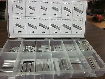 60pc G Industrial Tool Machinery Key Assortment FLYWHEEL Pulley Crank Way MKA-60