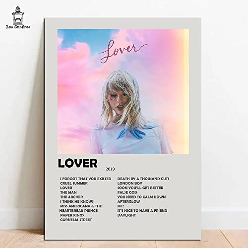 Kit 5 Quadros Placas Decorativas Taylor Swift Albuns em MDF