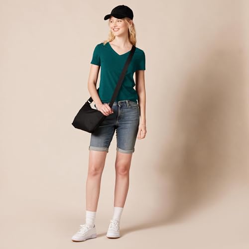 Image of Amazon Essentials Women's Regular-Fit Short-Sleeve V-Neck T-Shirt, Multipacks