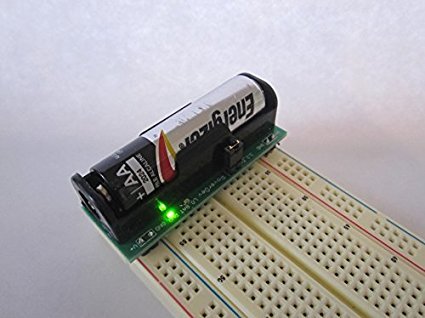 BooSTick AA Voltage Booster - 3.3 & 5 Volt Output for Electronics prototyping