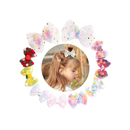 LALAFINA 2 peças decoração de bebê mini tiara acessórios de cabelo para bebê menina grampos de cabel