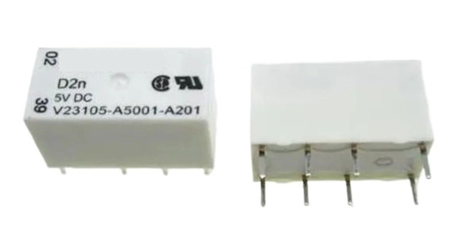 Relais 5V V23105-A5001-A201 commutateur DC5V miniature 8 pins