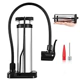 Speedrid Mini Bicycle Pump Portable Bike Floor Pump Bike Tire Pump Compact Hand Foot Activated Bike