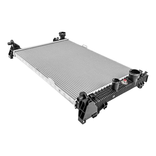Torchbeam CU13213 Aluminum Radiator Replacement for SLK250 2012-2015, C300 2008-2012, C350 2008-2012, GLK350 2010-2012 by Torchbeam - Image 2