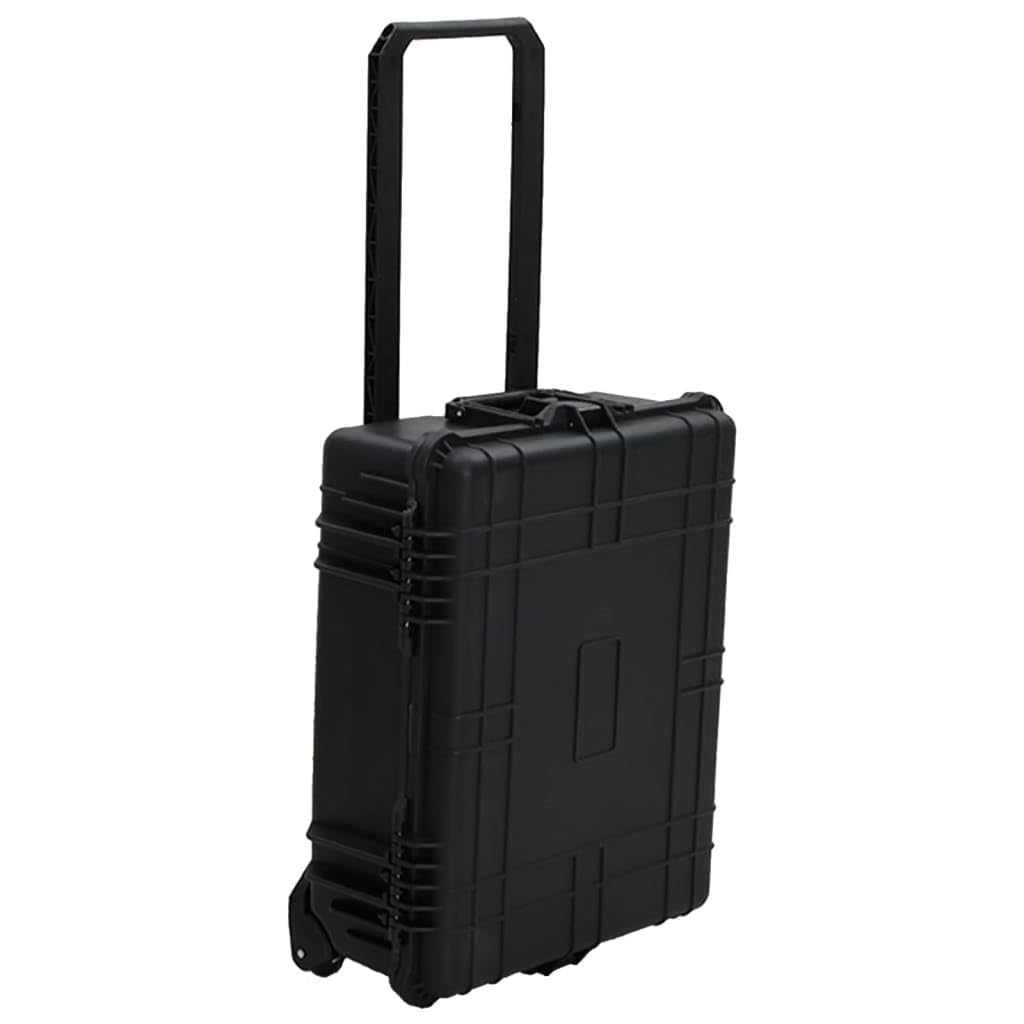 Tomostar Mallette de Transport, Mallette Rigide d’extérieu Étui de Protection Valise de Protection pour Appareil Photo Étui Noir 63x50x23 cm PP