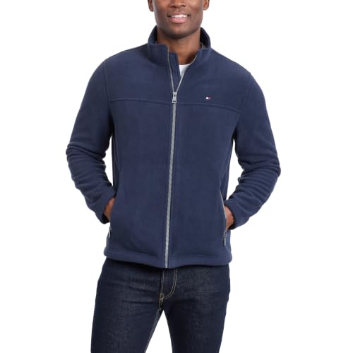 Image of Tommy Hilfiger Men's Classic Zip Front Polar Fleece Jacket