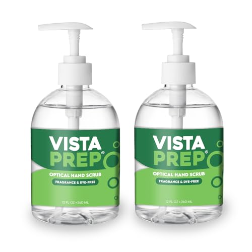 Vista-Prep | Optical Hand Scrub | Pre-Insertion Hygiene Solution For