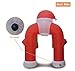Phoenixreal 11 Foot Christmas Inflatables Santa Archway, Airblown Inflatable Archway with Gift Socks, Lighted for Home Outdoor Yard Lawn Decoration