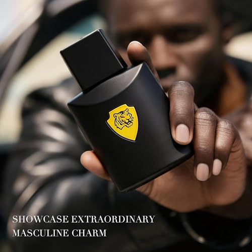 Image of AFLUXE Faster Black Eau de Toilette for Men, Warm Aromatic Fougere Cologne, Long Lasting Comforting Mens Perfume, 3.0 fl oz (90 ml)