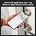 Level Lock+ (Matter) Smart Lock - World's Smallest, Most Advanced Matter-Over-Thread Deadbolt Plus Apple Home Key - Keyless and Remote Access via Apple, Alexa, Google Home, SmartThings (Satin Nickel)