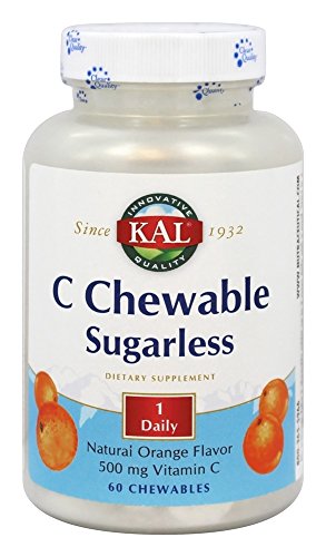 KAL Vitamin C Sugarless 500mg | 60ct