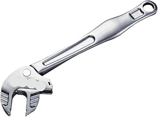 Llave de boca ancha ajustable Llave de garra cangrejo acero al cromo-molibdeno, llave autoblocante alta resistencia, mandíbula ancha ajustable for el hogar(7-10mm)