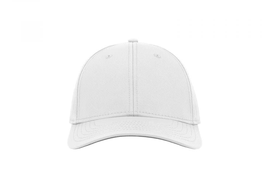 GenericBaseball Hat Plain White made of a breathable polyester