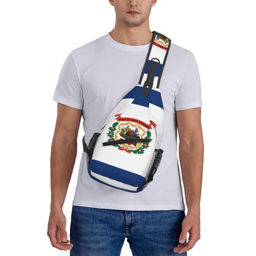 Mochila Unisex con Estampado Bandera de West Virginia miniatura 7