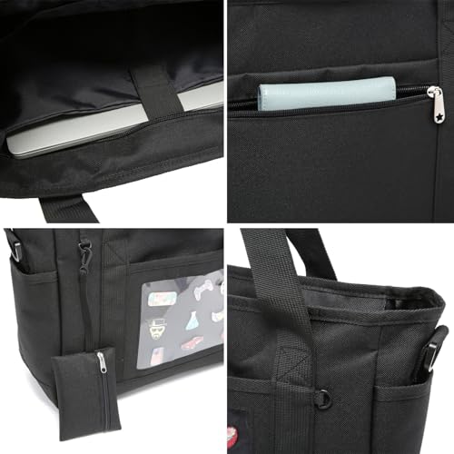 Kawaii Canvas Ita Tote Bolso de Hombro Versátil miniatura 6