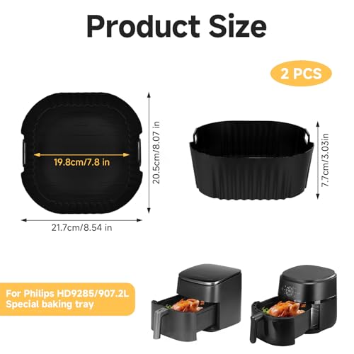 Philips HD9285/90 7,2L Silicone Arvoni Moule