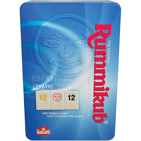 Goliath Rummikub Original Metal Box Game Cover