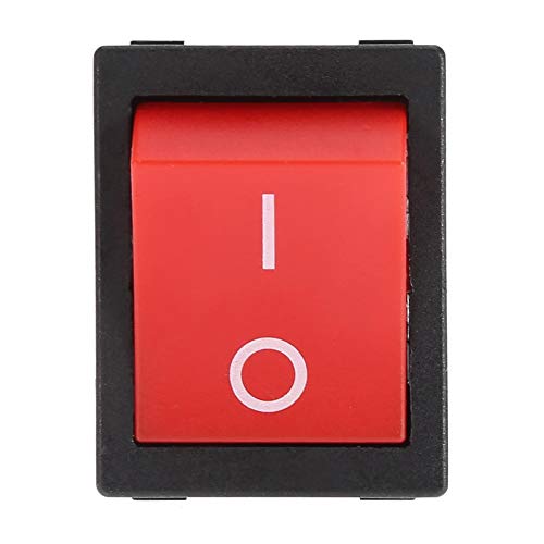 DEWIN Rocker Switch, 30A Welder Welding Machine 4-Pin Boat Type ON/Off Rocker Switch(1Pcs)