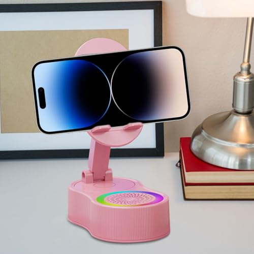 Support téléphone haut-parleur induction et station audio RGB
