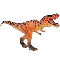 3-Piece Dinosaur Figure Set With T-Rex - Movable Jaw Action Figures For Kids Educational Play
