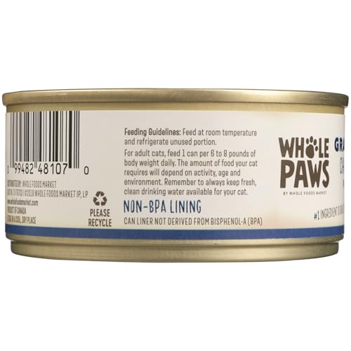Image of Whole Paws, Grain-Free Wet Cat Food, Chicken Pate, 5.5 Ounce