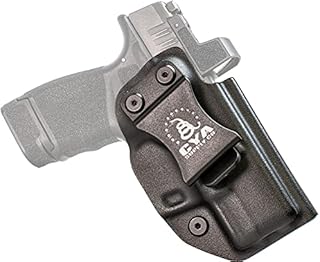 CYA Supply Co. Base Optics Ready (Black) Inside Waistband Holster IWB Veteran Owned Company Fits Springfield Hellcat 3