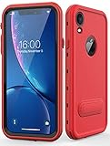 Diverbox for iPhone xr Case Waterproof,Shockproof Dustproof IP68 Full-Body Sturdy with Kickstand...