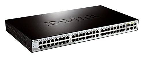D-Link 52-Port Fast Ethernet Web Smart Switch including 2 Gigabit