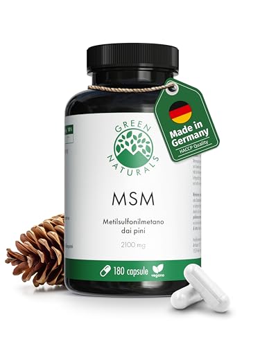 MSM Integratore 2100 mg - Green Naturals