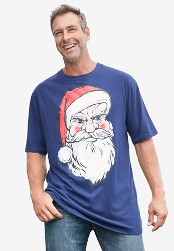 KingSize Men's Big & Tall Seasonal Graphic Tee3