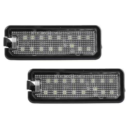Luces de matrícula LED para solucionar parpadeos en Skoda Superb 12V