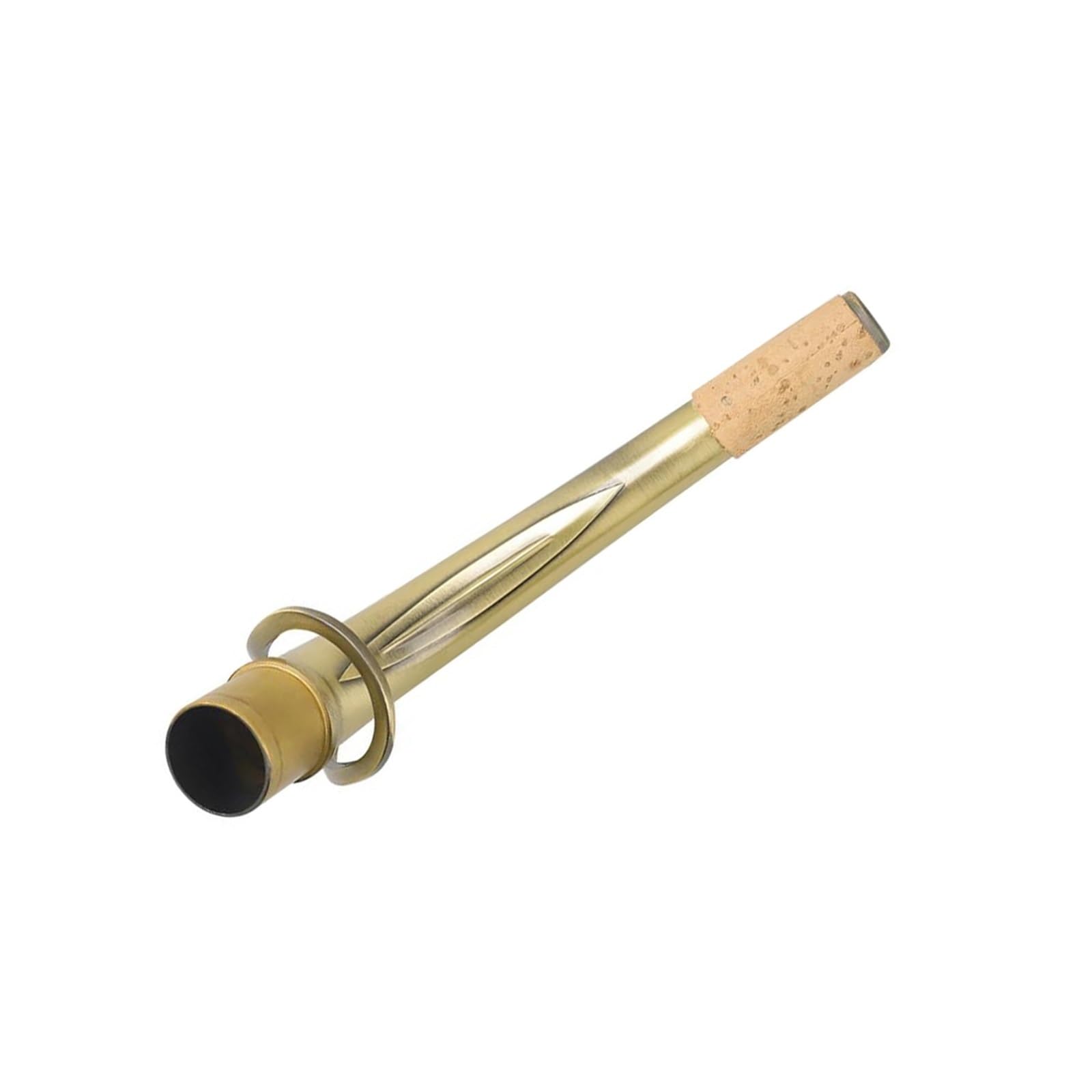Zubehör Anfänger Saxophone Saxophon Sax Bend Neck Connector Messing Material Cyan Antik Saxo Hals Für Altsaxophon Instrument Zubehör 24,5 Mm