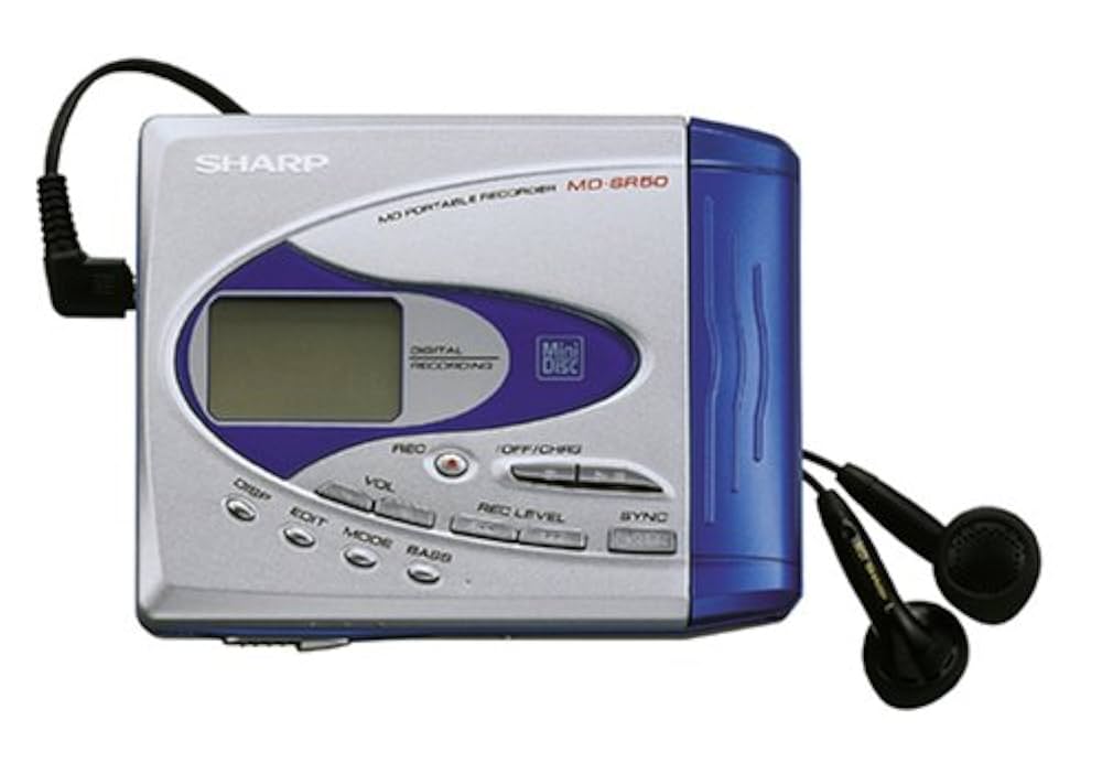 Sharp MD-SR 50 Portable Mini Disc Player: Buy Online at Best