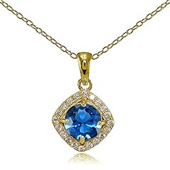 Simulated London Blue Topaz