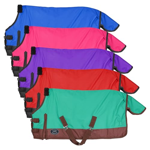 Image of Showman Adjustable 42 inch-46 inch 1200 Denier Winter Pony /Yearling Horse Blanket