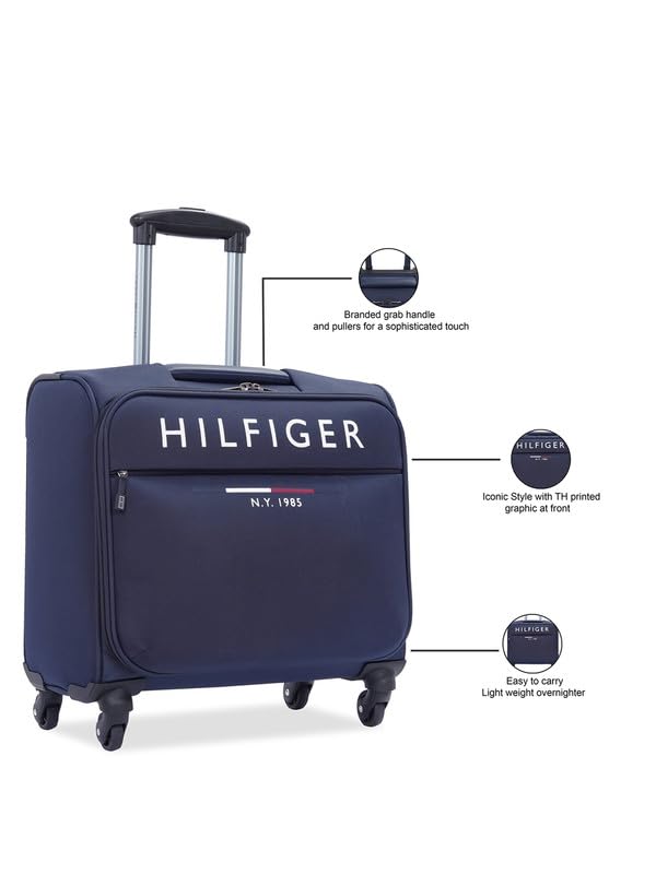 Tommy Hilfiger 15-Inch Laptop Overnighter Trolley Bag for Men