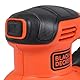 Black+Decker Exzenterschleifer BEW210 (230W, Scheiben-Ø 125 mm, mit integrierter Staubabsaugung, zum Schleifen/Polieren, Klettfix-System, inkl. 1 Schleifpapier K120)