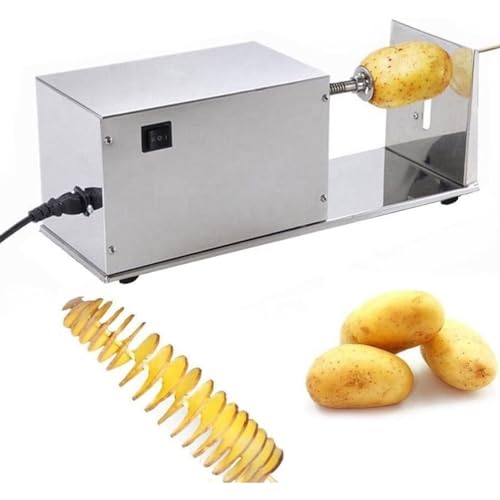Máquina eléctrica para cortar papas en espiral, 50W miniatura 2