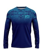 Waves With Plams Wave Dark Blue