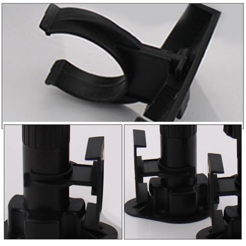 Clips de plástico CALLARON reutilizables para sujetar patas de muebles de cocina 4