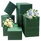 24 Pcs Green Floral Foam Blocks,Wet Dry Flower Plant Foam For Fresh Artificial Flower Arrangement Diy Craft, Florist Styrofoam For Wedding,Birthdays,Home Decors,4.3'L X 2.9'W X 1.6'H