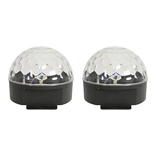 QTX Moonglow LED Mirrorball tipo LED efecto luz discoteca DJ Party