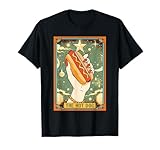 Hot Dog Bun Lover Foodie Food Lover The Hot Dog Tarot Card T-Shirt