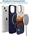Casely iPhone 15 Case | Opposites Attract | Day & Night Mountains | Compatible with MagSafe | Bold Protective Design