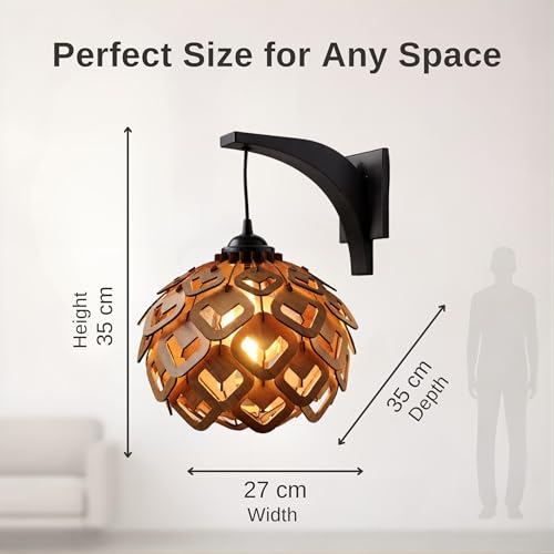 Image of wall lamp for Home decore Cafe decore Hotel Decoration (Lotus 1S)