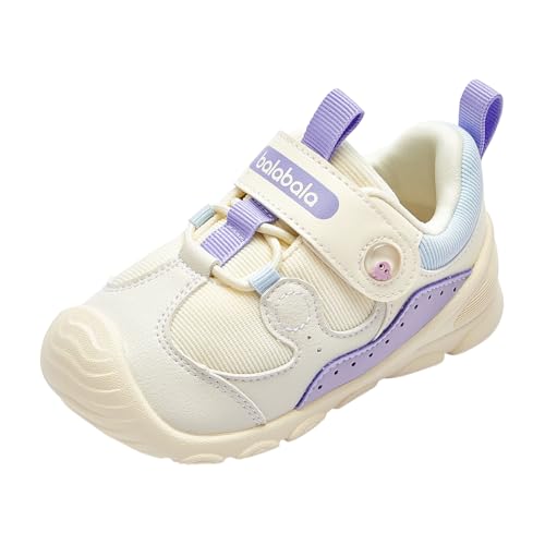 Balabala Unisex Toddler Lightweight Breathable Sneakers, Non-Slip Fashion Walking Shoes for Toddler Boys Girls