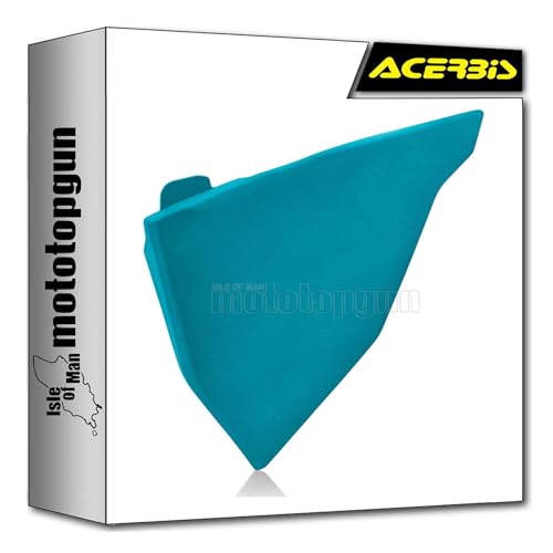 Cache boite a air KTM SX 250 plastique vert metal de remplacement Acerbis