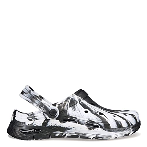 Skechers Foamies Arch Fit - Mystic Muse Clog White/Black 11 D (M) #TOP1